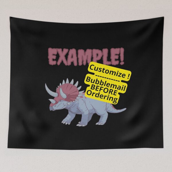 Item preview, Your Image or Dino Dinosaur Triceratops Cretaceous  | Customized designed and sold by H3designs.