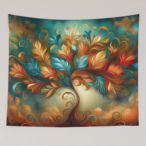 Item preview, Fantasy Autumn Tree of Life  designed and sold by MargaretWiktor.