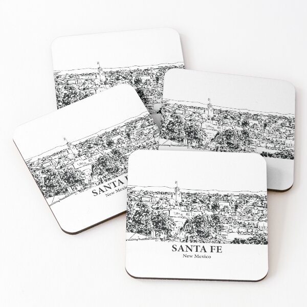 Item preview, Santa Fe - New Mexico designed and sold by Lakeric Cityscapes.