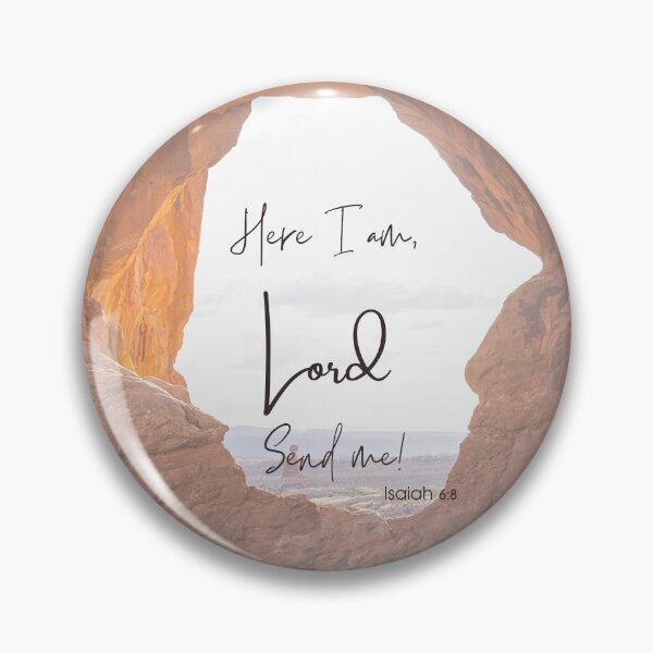 Item preview, Here I am Lord, Send Me Isaiah 6:8 designed and sold by Not A Typical  Teacher.
