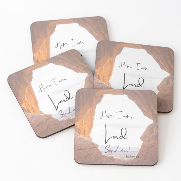 Item preview, Here I am Lord, Send Me Isaiah 6:8 designed and sold by Not A Typical  Teacher.