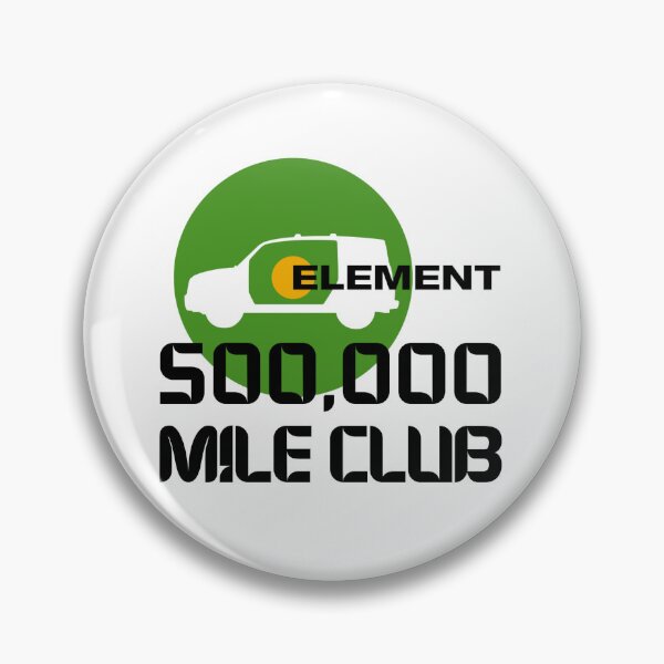 Item preview, Honda Element 500K Mile Club designed and sold by LyndaNoel Design.