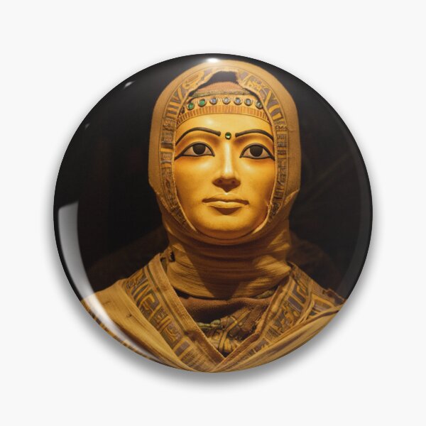 Item preview, Egyptian Mummy vintage atmoospheric historical image capturing the mysterious nature of the Pharaohs designed and sold by Vintage Designs +.
