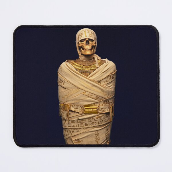Item preview, Egyptian Mummy vintage atmoospheric historical image capturing the mysterious nature of the Pharaohs designed and sold by Vintage Designs +.