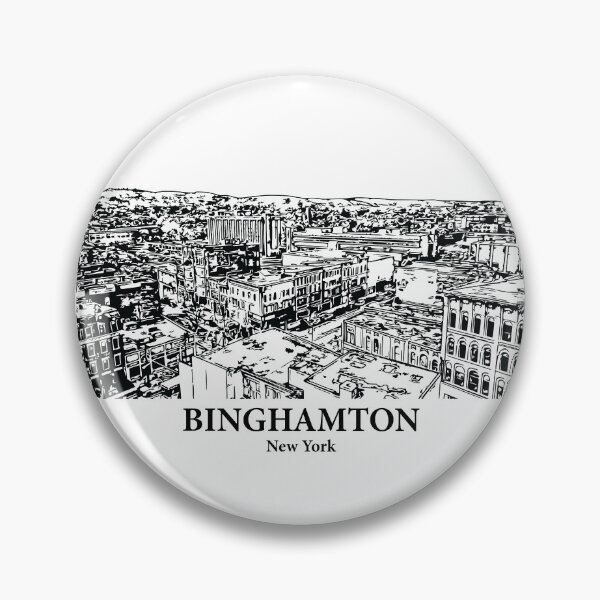 Item preview, Binghamton - New York designed and sold by Lakeric Cityscapes.