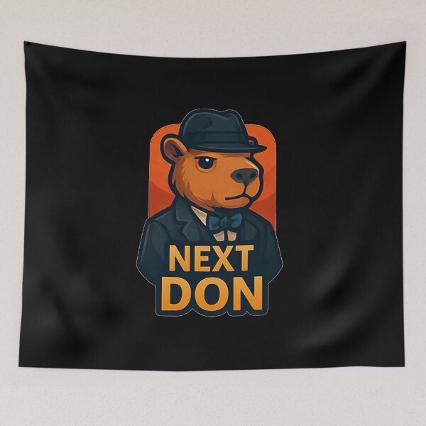 Item preview, Next Don - Capibara designed and sold by okiiskandarart.