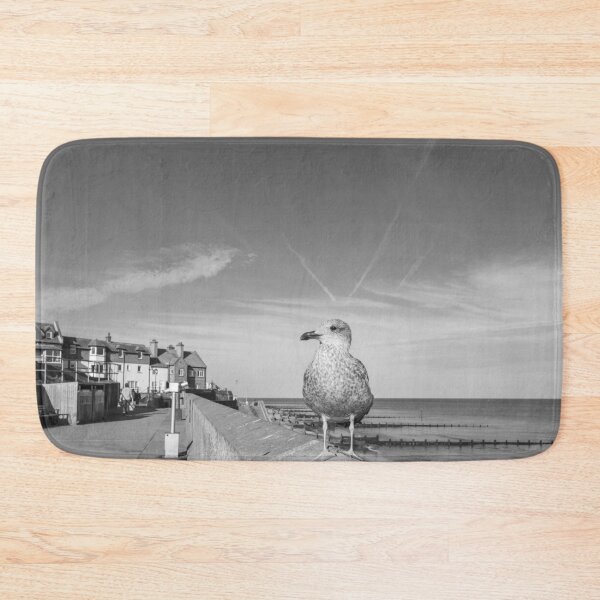 Item preview, Young gull on the promenade in Sheringham, Norfolk designed and sold by yackers1.