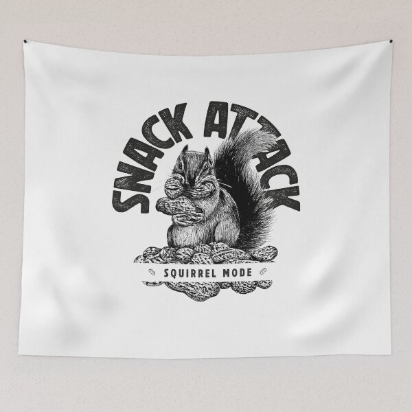 Item preview, Snack Attack – Squirrel Mode designed and sold by Rômulo Queiroz.
