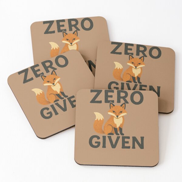 Item preview, Zero Fox Given designed and sold by FrictionMaxxing.
