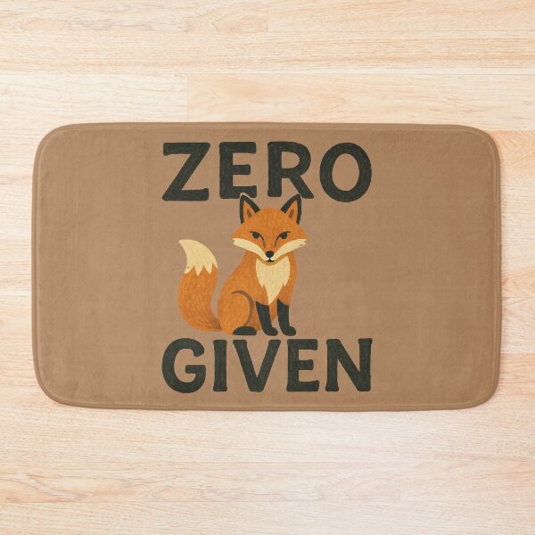 Item preview, Zero Fox Given designed and sold by FrictionMaxxing.