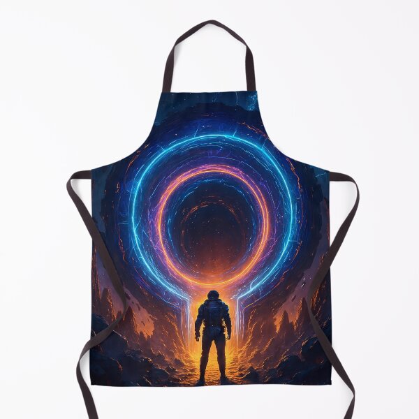 Item preview, Neon Sci-Fi Portal Astronaut Adventure designed and sold by Istyak7.