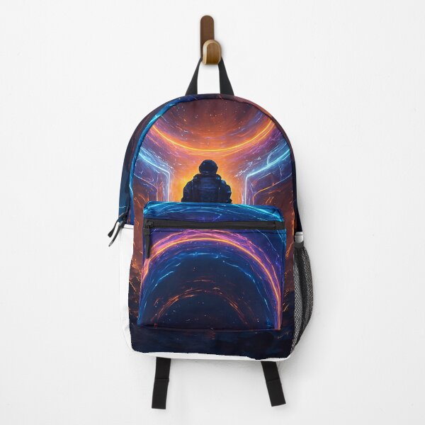 Item preview, Neon Sci-Fi Portal Astronaut Adventure designed and sold by Istyak7.