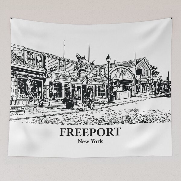 Item preview, Freeport - New York designed and sold by Lakeric Cityscapes.