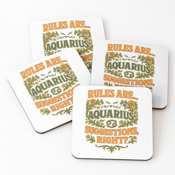 Item preview, Aquarius "Rules are… Suggestions, Right?" Art Nouveau T-Shirt | Rebellious Zodiac Humor designed and sold by MySpiritTravels.