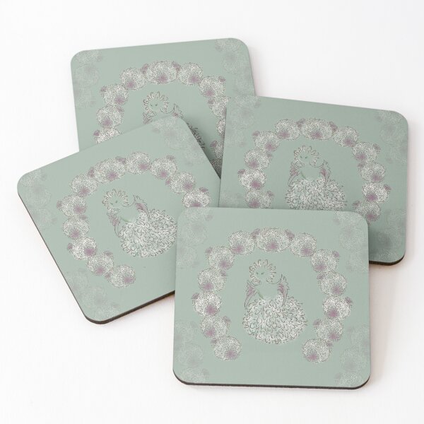 Item preview, Succulent Sprites - powder puff cactus designed and sold by Juditangelo.