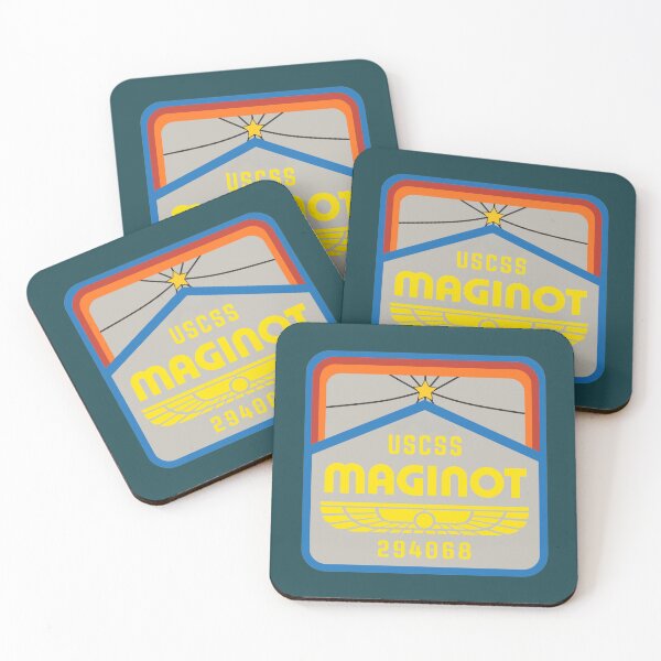 Item preview, Badge Logo Alien: Earth USCSS Maginot designed and sold by Iiswaz.