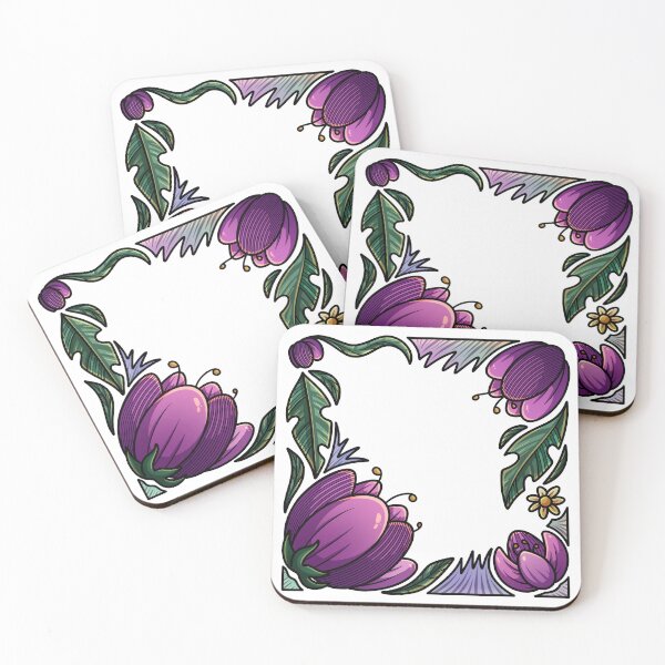 Item preview, Floral Fantasy Frame – Vibrant Botanical Art designed and sold by tviyluv.