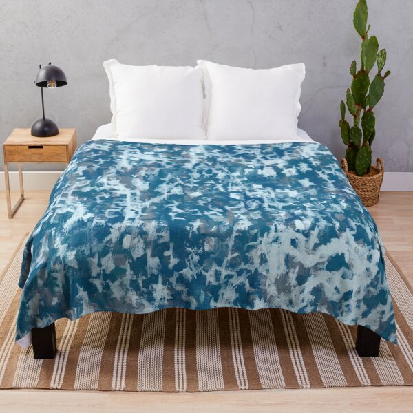 Item preview, Blue Aesthetic Abstract Pattern 001 designed and sold by BleuAbstracts.