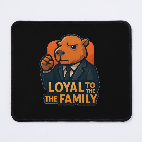 Item preview, Loyal To The Family - Capibara designed and sold by okiiskandarart.