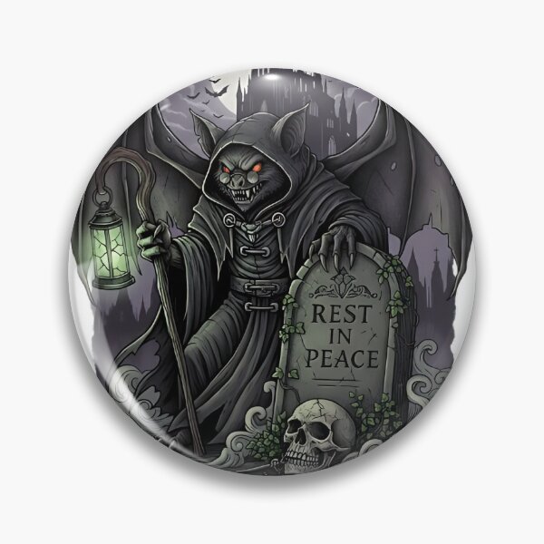 Item preview,  Gothic Crypt Keeper Bat with Skull Key | Vampire Horror designed and sold by The-Daily-Drape.