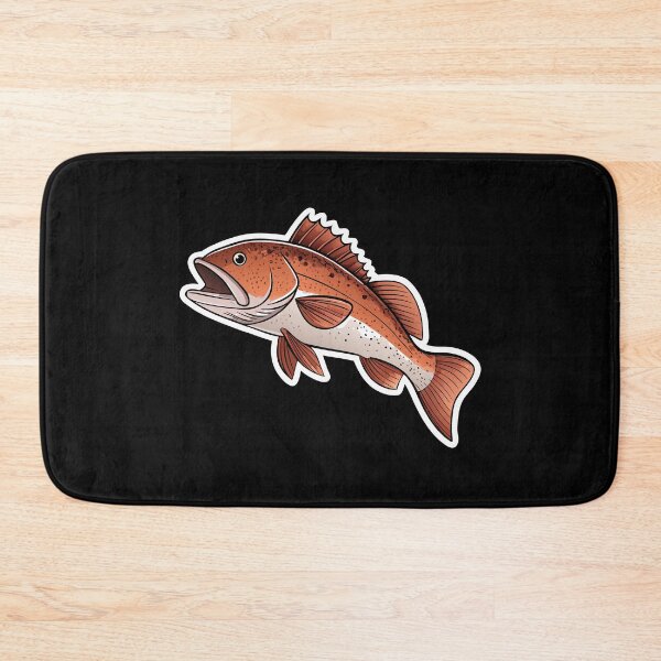 Item preview, Stylized Redfish  – Clean Graphic Fishing Illustration designed and sold by VividOrganica.