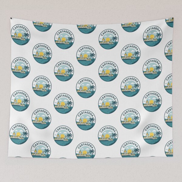 Item preview, Cartagena Colombia Oldtown Skyline designed and sold by M4nulas.