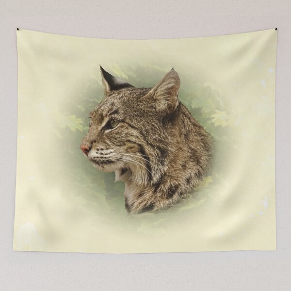 Item preview, Bobcat portrait designed and sold by Guardi71.