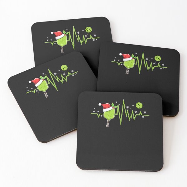 Item preview, Pickleball Heartbeat Santa Hat Paddle Christmas Men Women designed and sold by clothesy7.