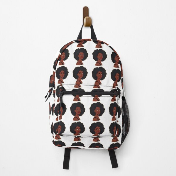 Item preview, Minimalist Black Woman Sticker | Afro Silhouette | Simple Black Top Design designed and sold by OsasChild.