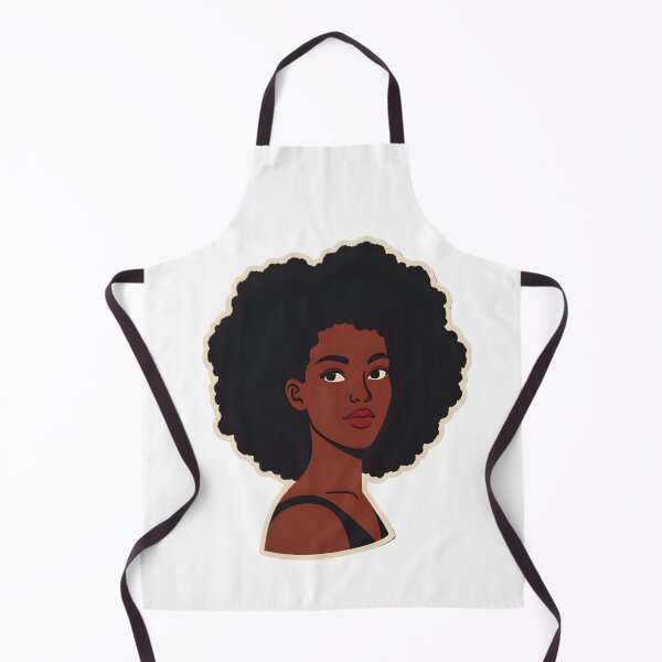 Item preview, Minimalist Black Woman Sticker | Afro Silhouette | Simple Black Top Design designed and sold by OsasChild.