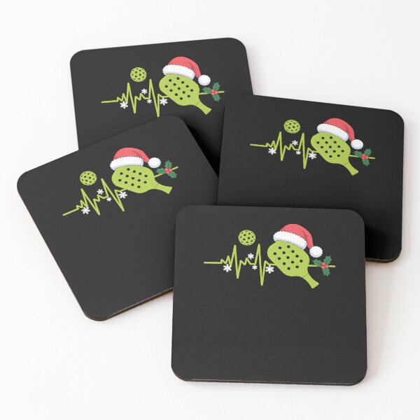 Item preview, Christmas Pickleball Player Paddle Pickle Ball Heartbeat designed and sold by clothesy7.