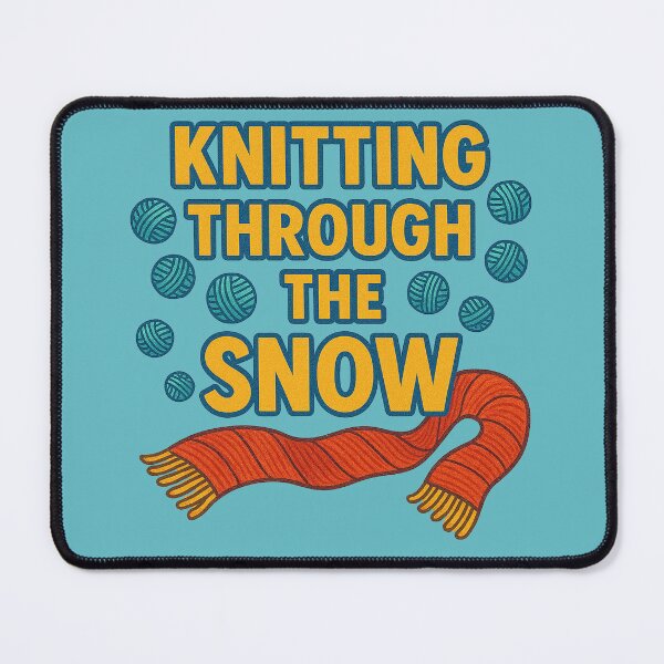 Item preview, Knitting through the snow designed and sold by FrictionMaxxing.