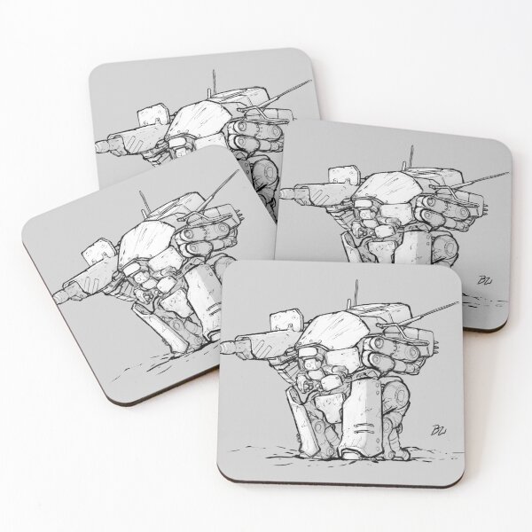 Item preview, Combat Mech Sketch 2 designed and sold by Britzilla.