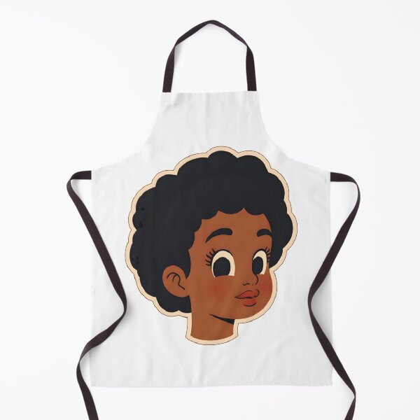 Item preview, Kawaii Vintage Black Woman Sticker – Timeless Elegance Aesthetic Retro Art designed and sold by OsasChild.