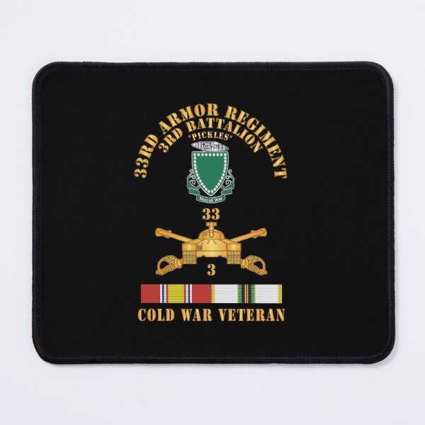 Item preview, 3rd Bn 33rd Armor Branch w 33rd Armor DUI - Cold War Veteran - COLD SVC - Hat X 300 designed and sold by Military Insignia Products.