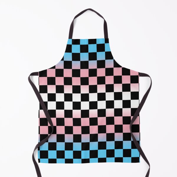 Item preview, checker print transgender pride flag designed and sold by grxyv.