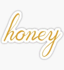 Honig-Aufkleber Sticker