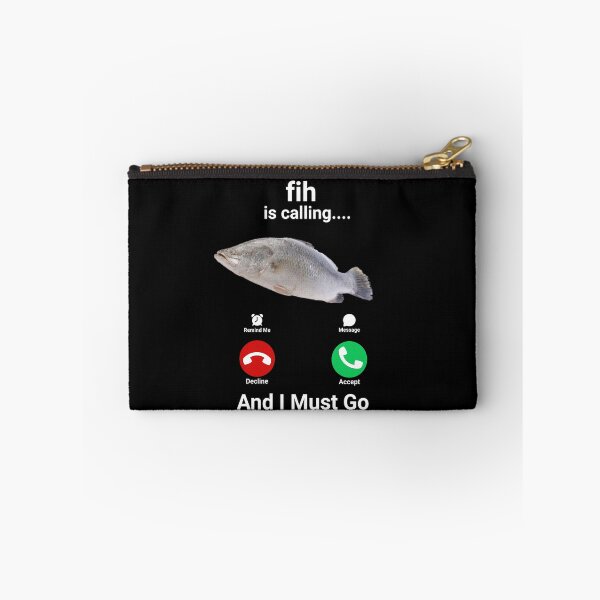 Item preview, Fih is Calling Remind me Message Decline Accept Phone Call Fish designed and sold by LuxeGraphix.