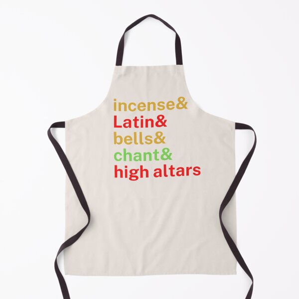 Item preview, Traditional Latin Mass Incense Latin Bells Chant High Altars designed and sold by MaryKunzGoldman.