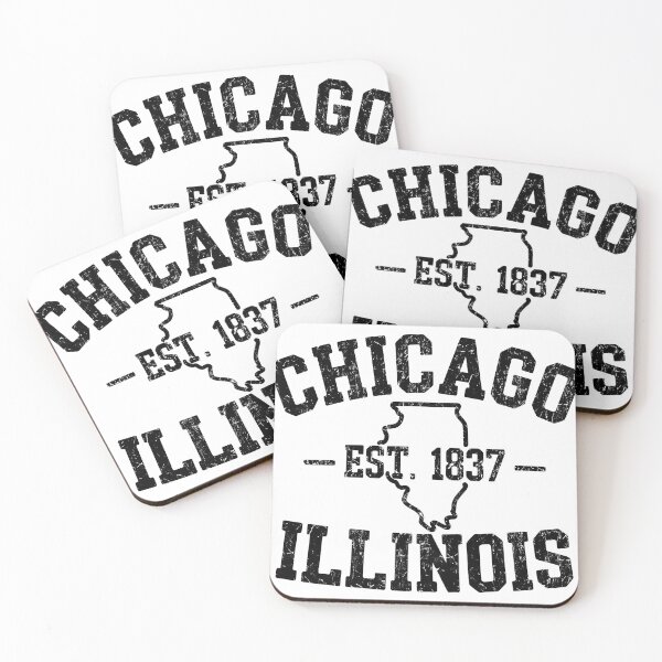 Item preview, Chicago Illinois Vintage Retro Typography Sports Travel Outdoor Adventure Gear designed and sold by OliviaHayesArt.