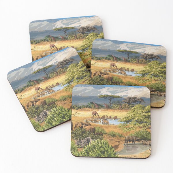Item preview, African Savannah wildlife designed and sold by LeoXiang.