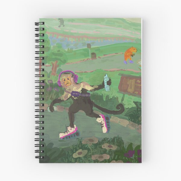 Item preview, The capuchin monkey bought an extremely expensive pair of running shoes, created an amazing playlist, and went for a run... and discovered that hates running. designed and sold by guilhernunes.