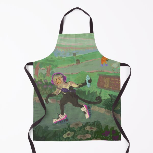 Item preview, The capuchin monkey bought an extremely expensive pair of running shoes, created an amazing playlist, and went for a run... and discovered that hates running. designed and sold by guilhernunes.
