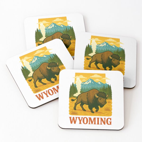 Item preview, Wyoming Bison designed and sold by CornerStone57.