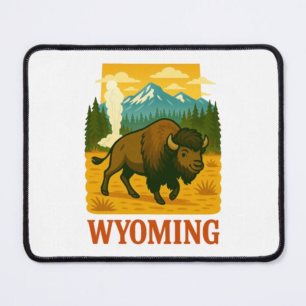 Item preview, Wyoming Bison designed and sold by CornerStone57.