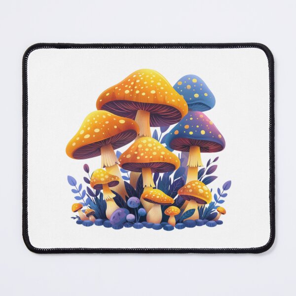 Item preview, Trippy colorful mystical neon mushroom dark academia cottagecore aesthetic designed and sold by cocomelon168.
