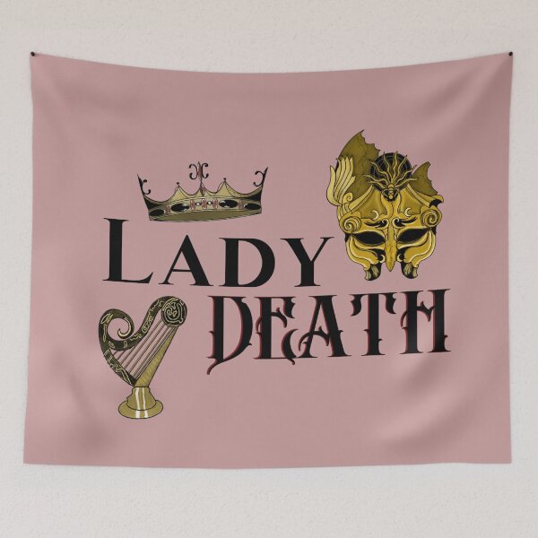 Item preview, Lady Death designed and sold by LizzabArt.
