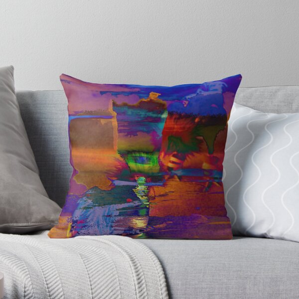 Water4 Throw Pillow