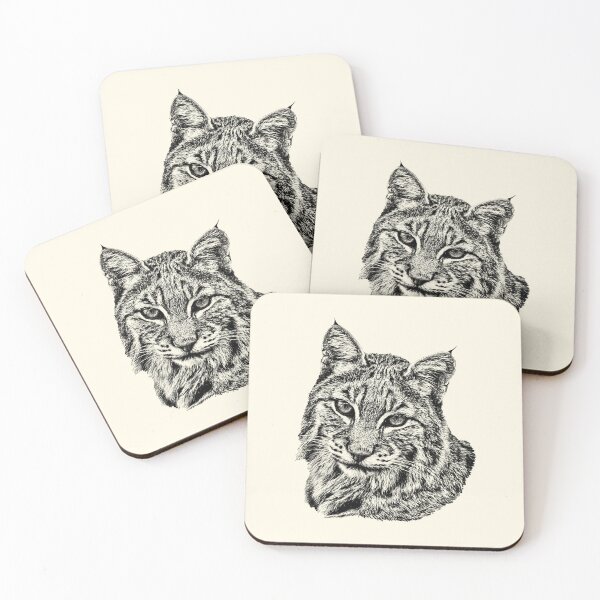 Item preview, Bobcat portrait designed and sold by Guardi71.