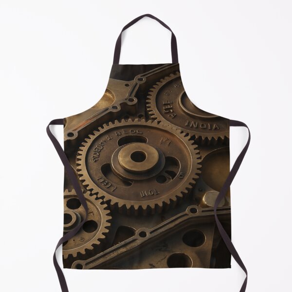 Item preview, Vintage Industrial Brass Gear Assembly – Steampunk Mechanical Art designed and sold by nigejohn.
